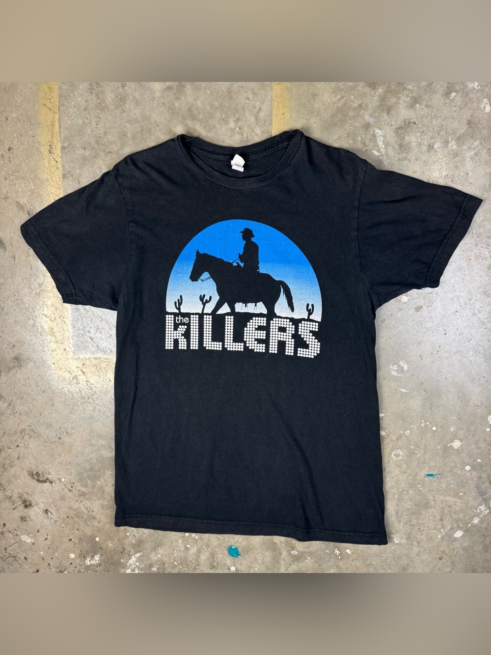 The Killers T-Shirt Size Medium 2000s Scene Indie Sleaze Concert Tour Band Tee